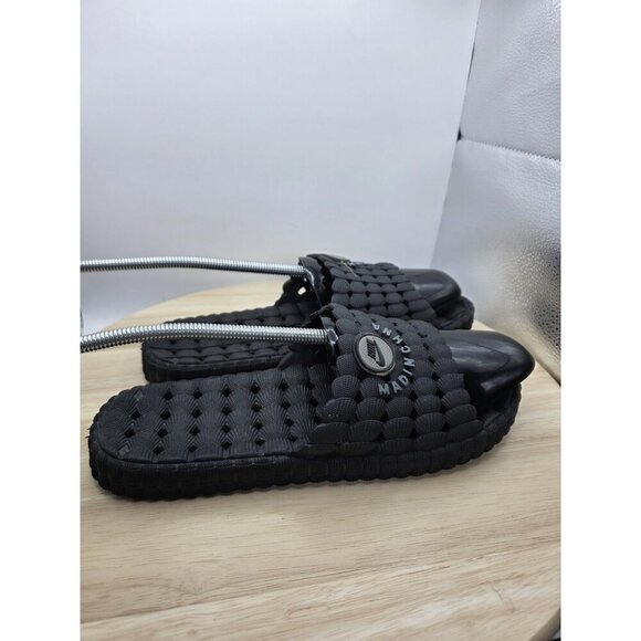 Nike non-slip slides sandals womens 9 UK 7 Euro 40.5 BLACK/BLACK - Picture 3 of 8